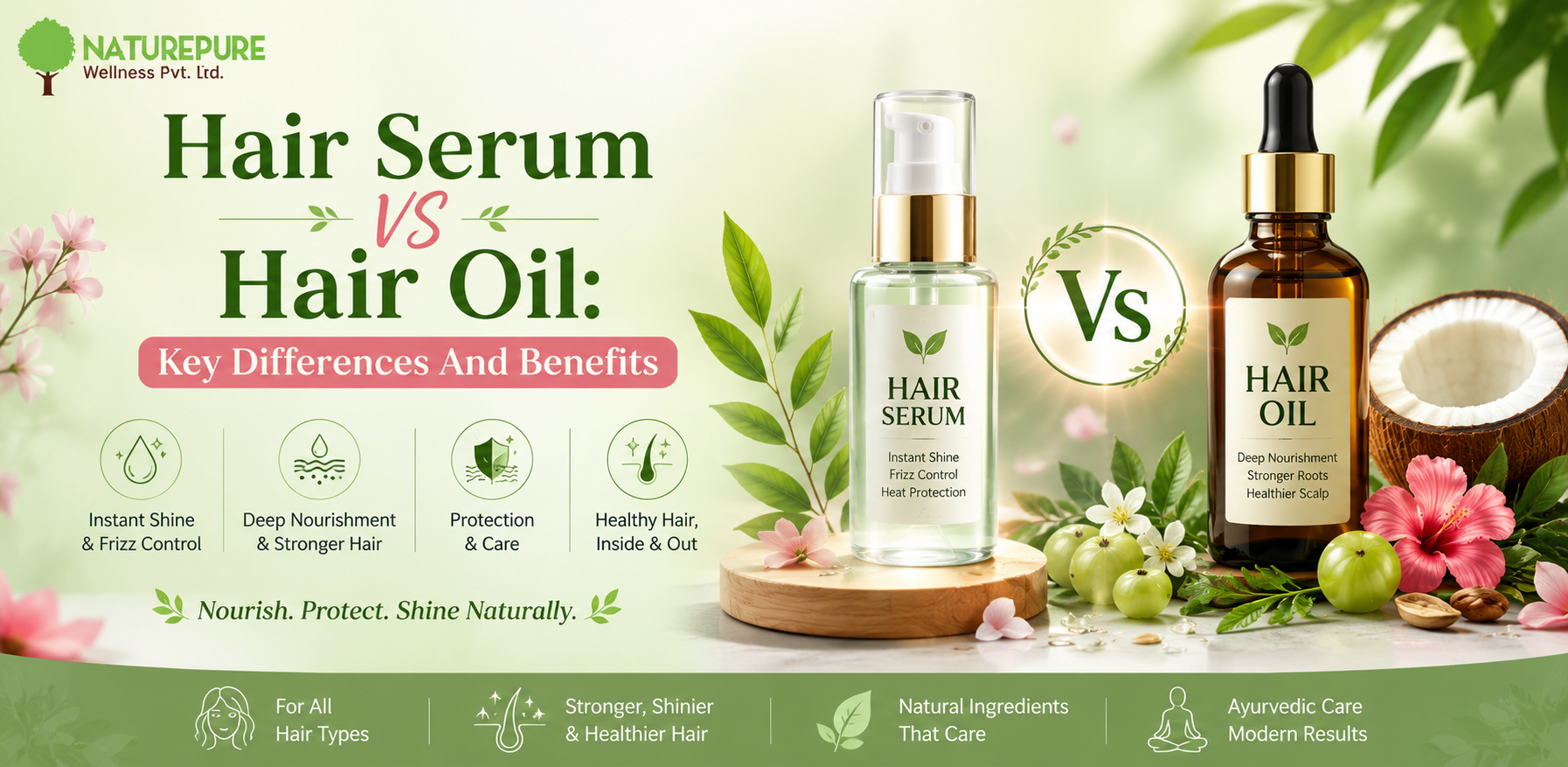 Hair Serum vs Hair Oil: Key Differences And Benefits