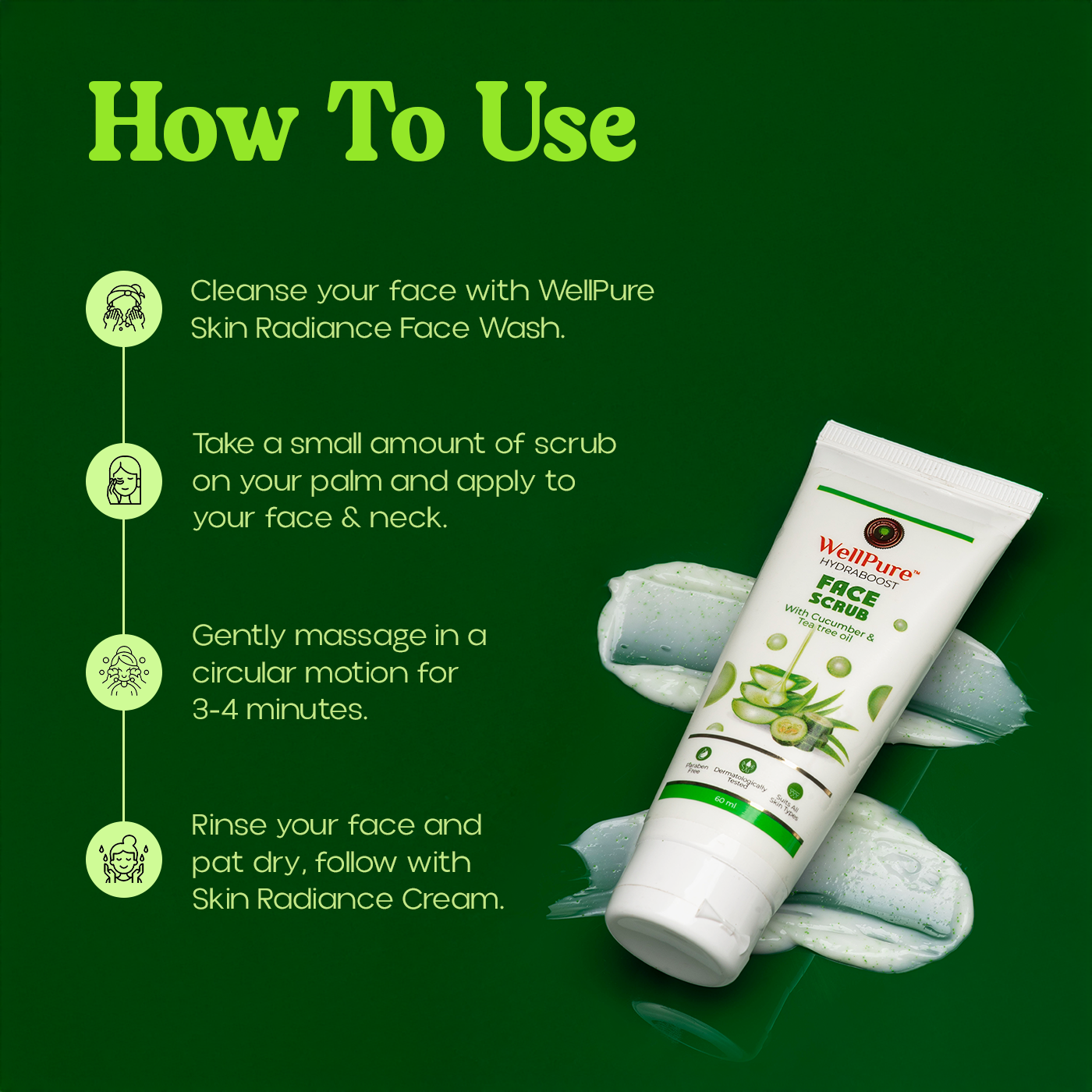 Hydra Boost Face Scrub