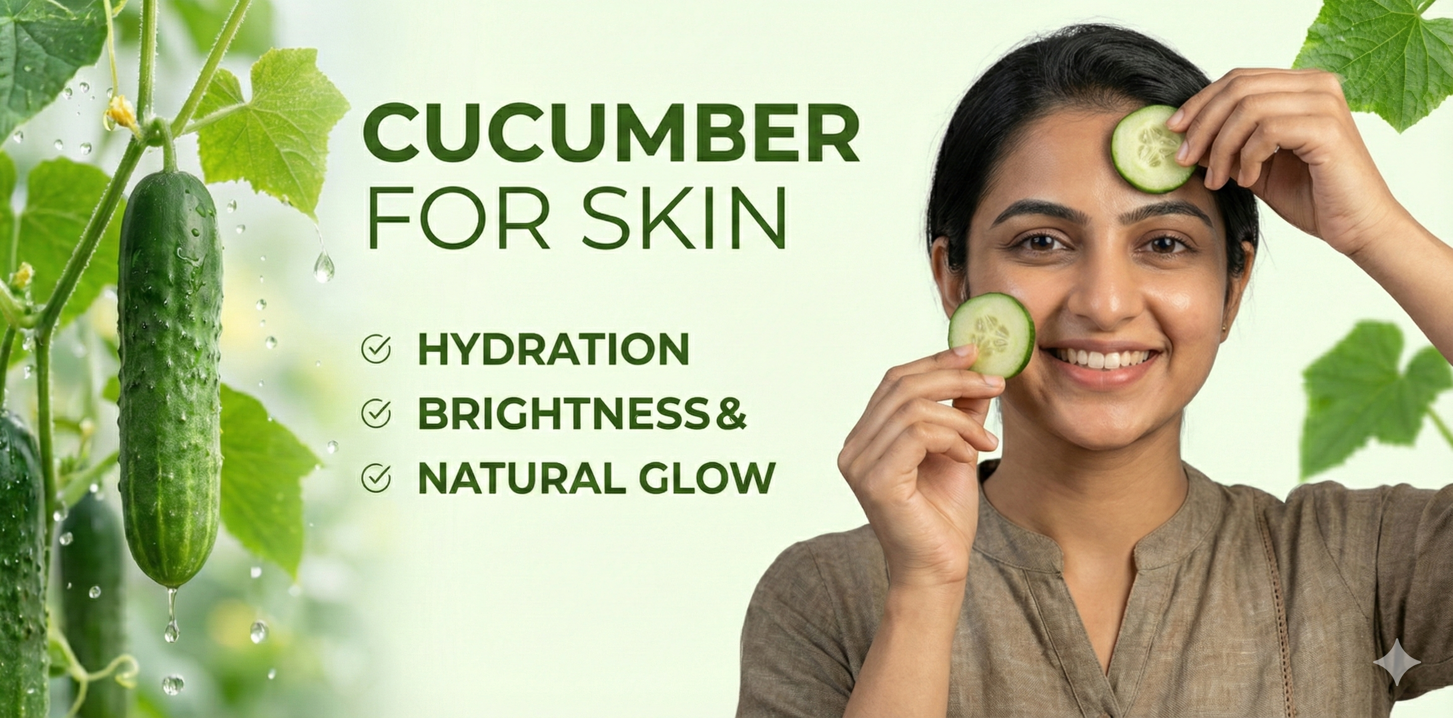 Cucumber Benefits for Skin: Hydration, Brightness & Natural Glow