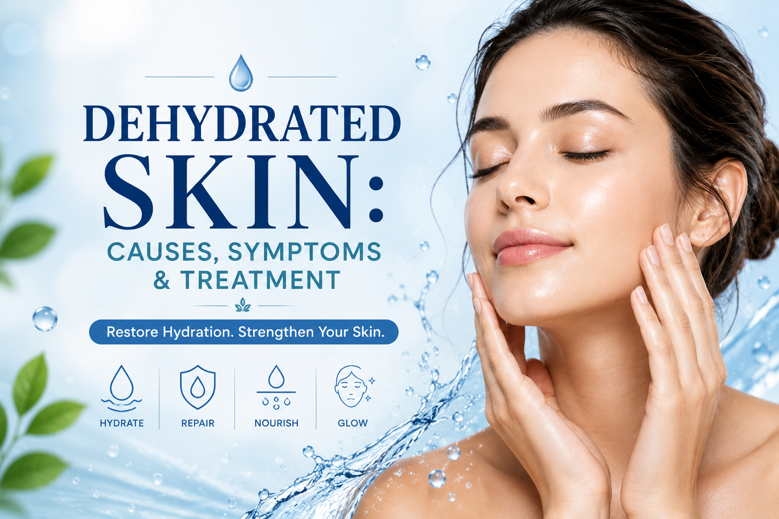 Dehydrated Skin: Causes, Symptoms, and Treatment