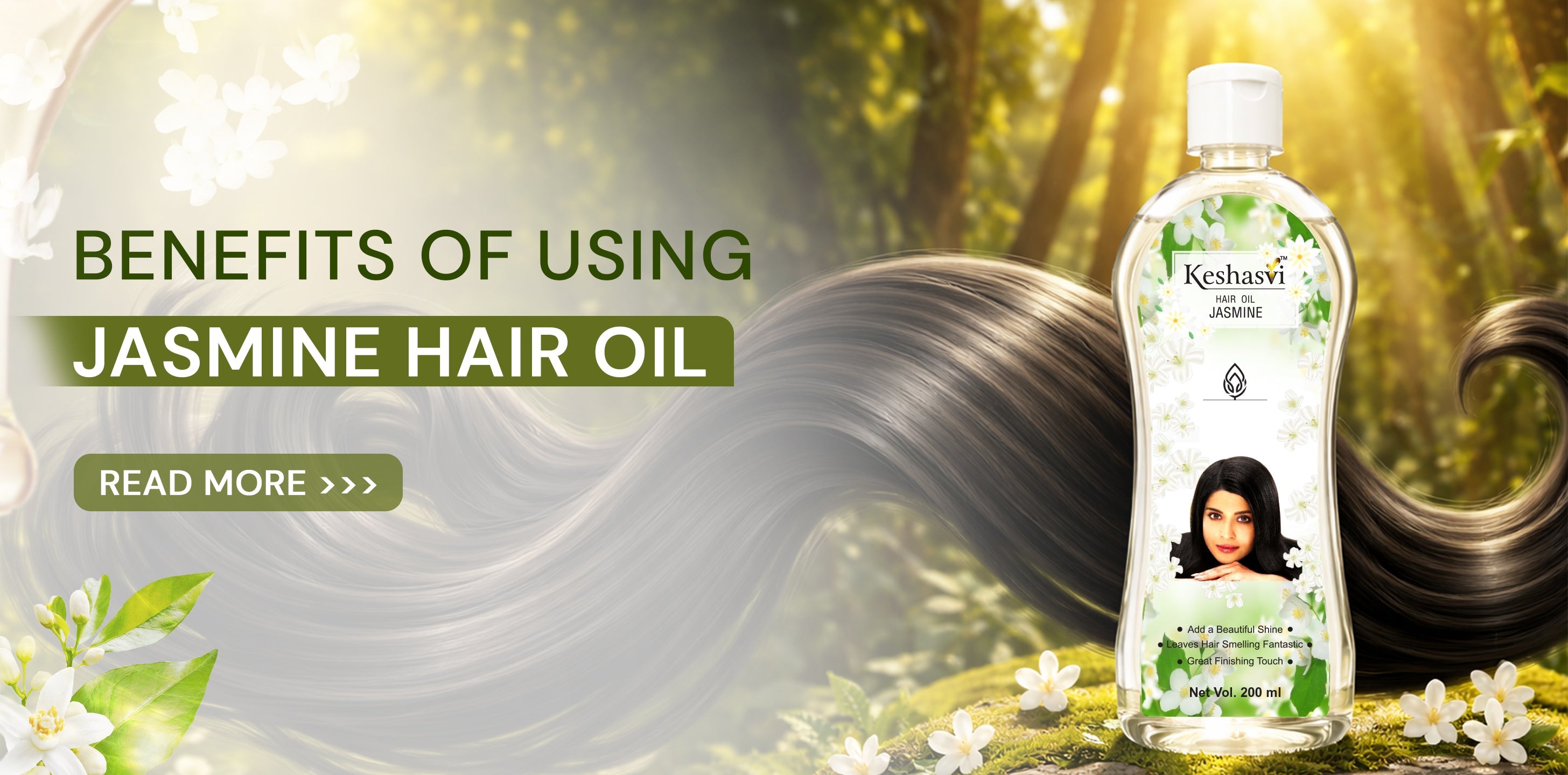 Jasmine Hair Oil Benefits: Nourish, Strengthen & Add Natural Shine to Your Hair