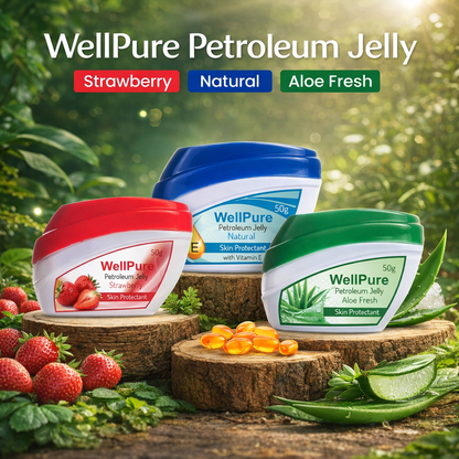 Petroleum Jelly Set of 3 - Aloevera | Strawberry | Natural