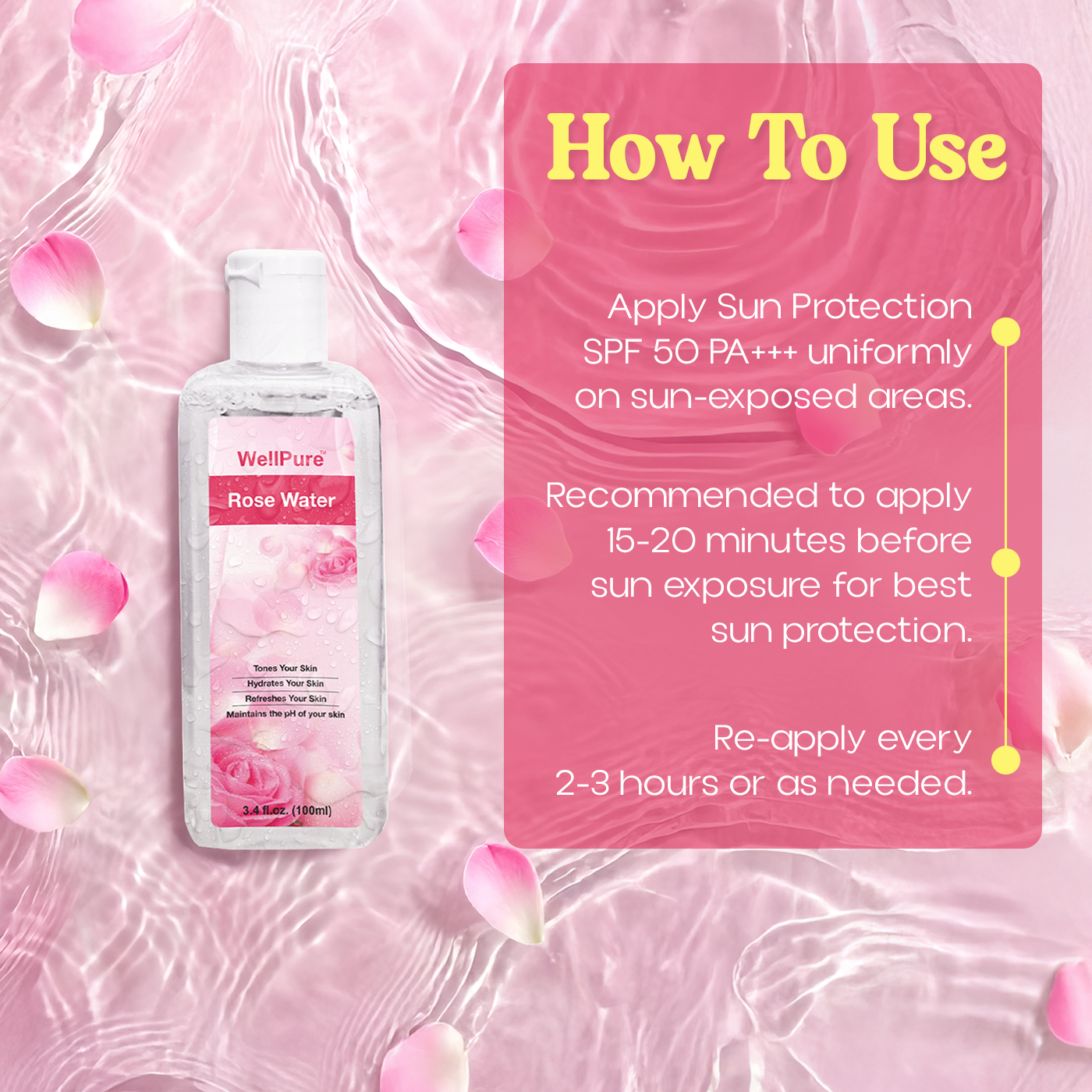 Rose Water Toner