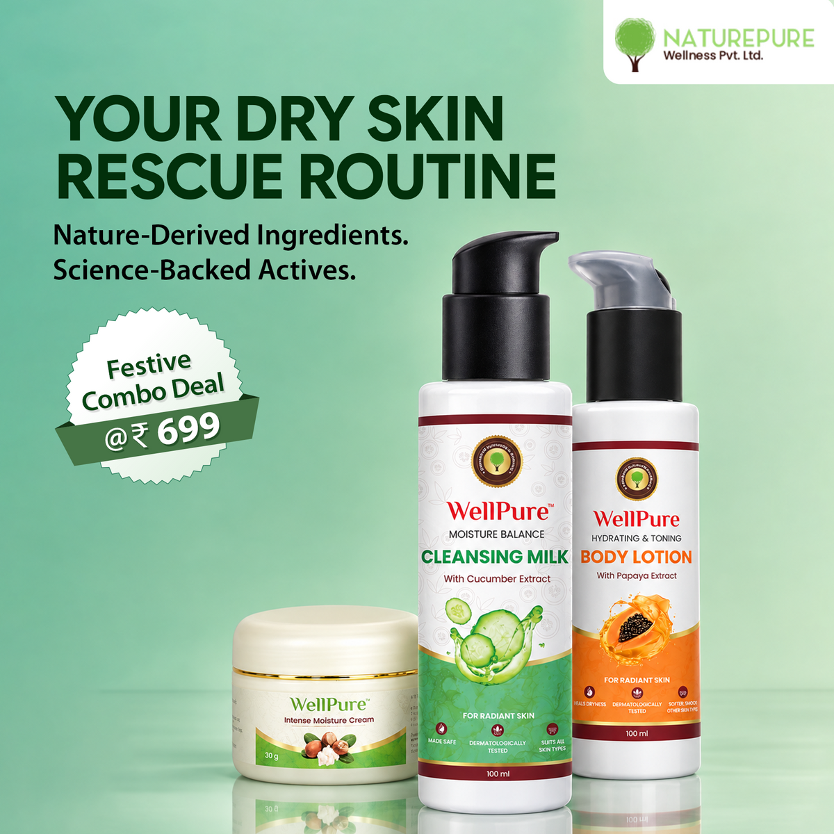 Dry Skin Rescue Bundle