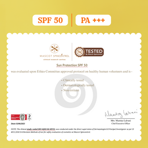 Sunscreen SPF 50 PA+++ | 60ml